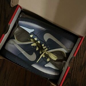 Nike Kids Sneakers in Blue and White